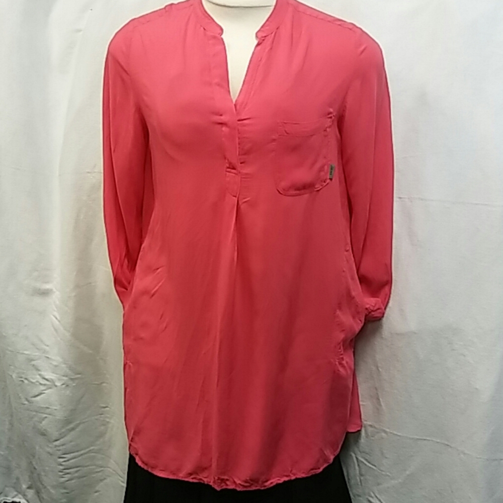 DKNY - salmon- pockets - tunic